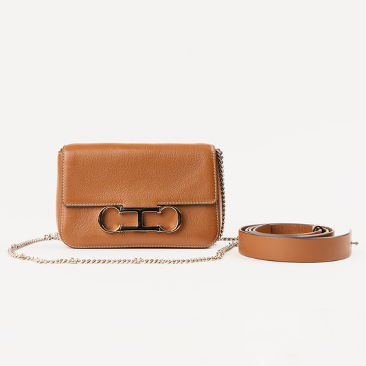 CH Leather Belt/Chain Bag