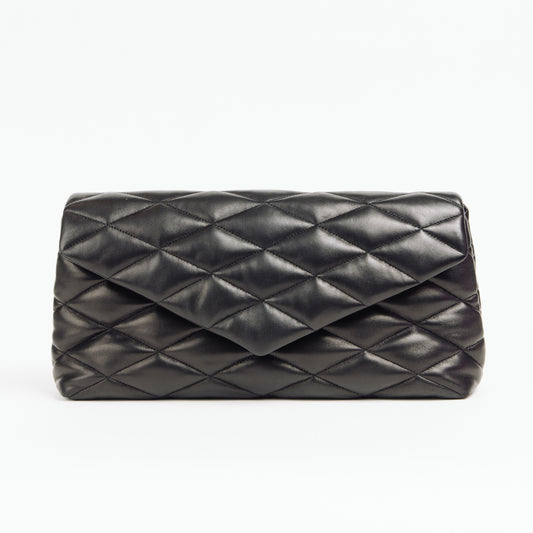 NUEVA! Saint Laurent Puffer Clutch