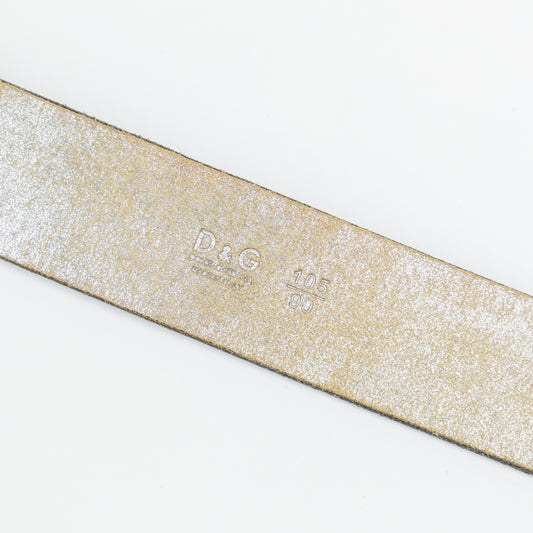 Black Belt with D&G Buckle