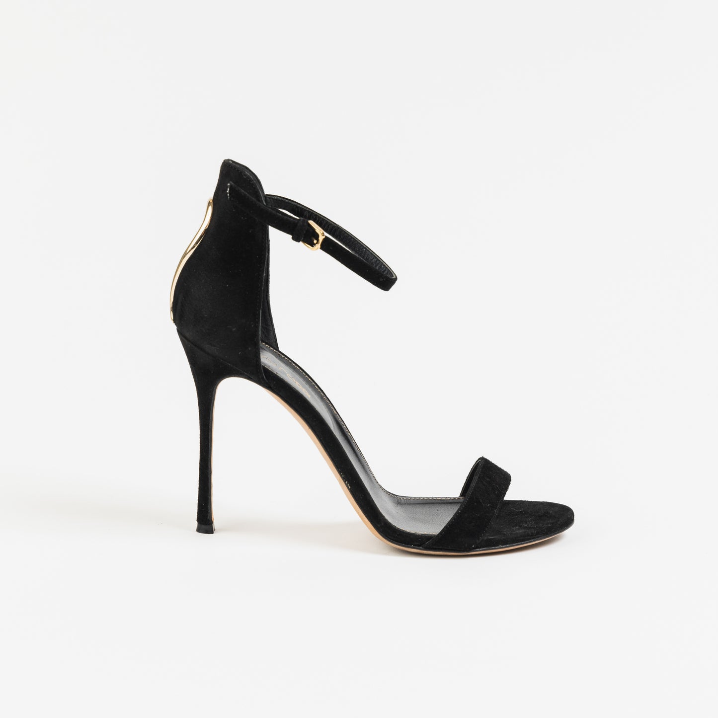 Suede Heeled Sandals