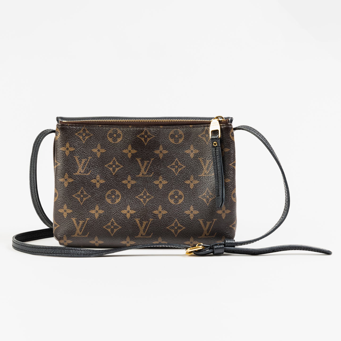 Black Monogram Canvas Twinset Bag