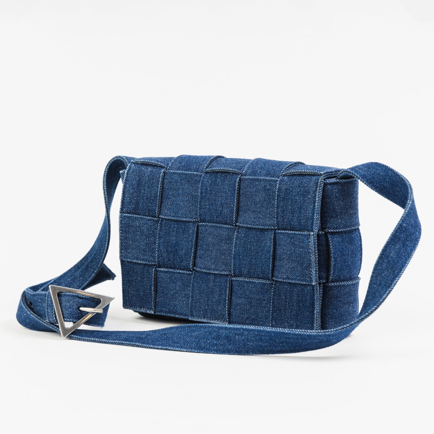 Denim Cassette Crossbody Bag