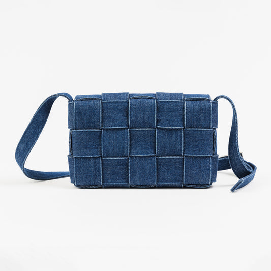 Denim Cassette Crossbody Bag