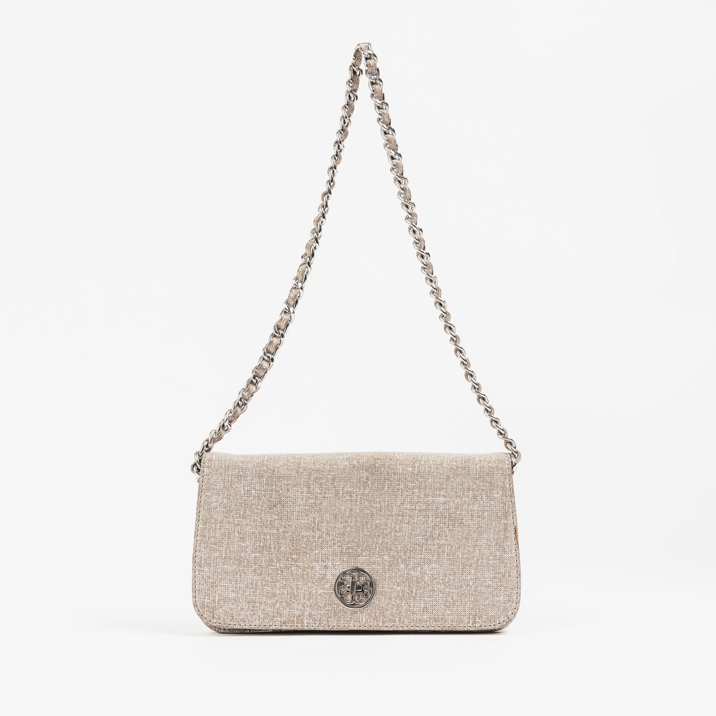 Silver Chain Shoulder Bag