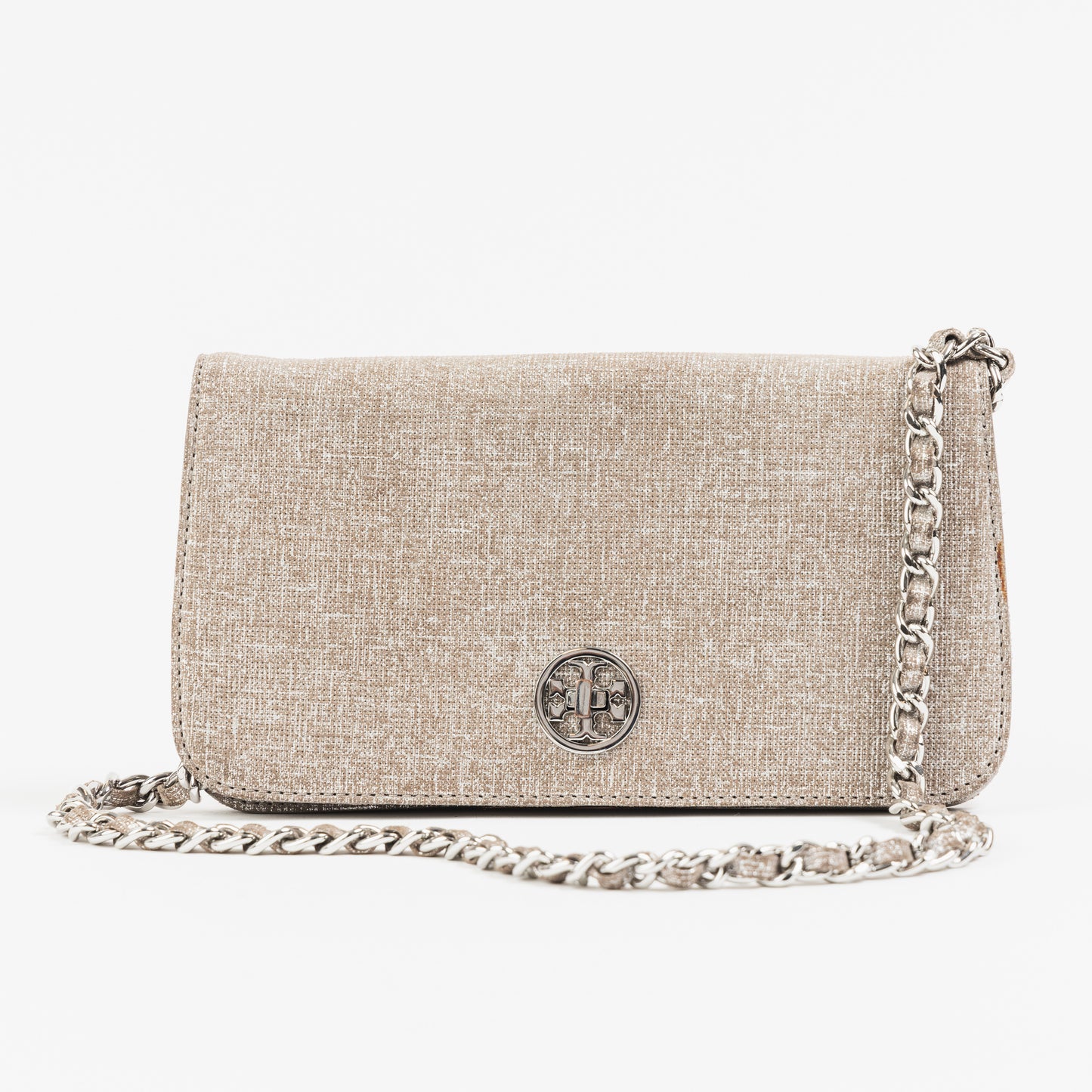 Silver Chain Shoulder Bag