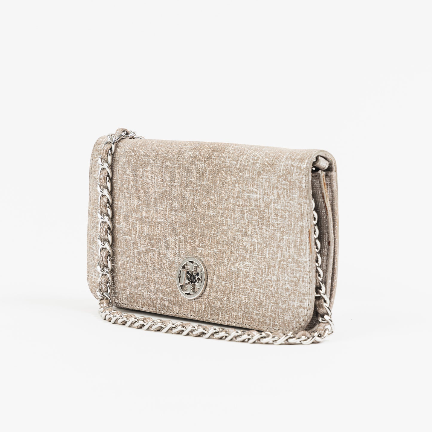 Silver Chain Shoulder Bag