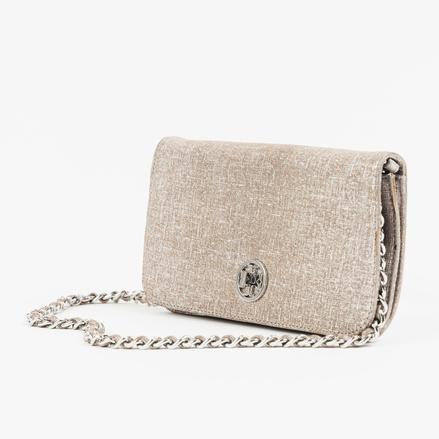 Silver Chain Shoulder Bag