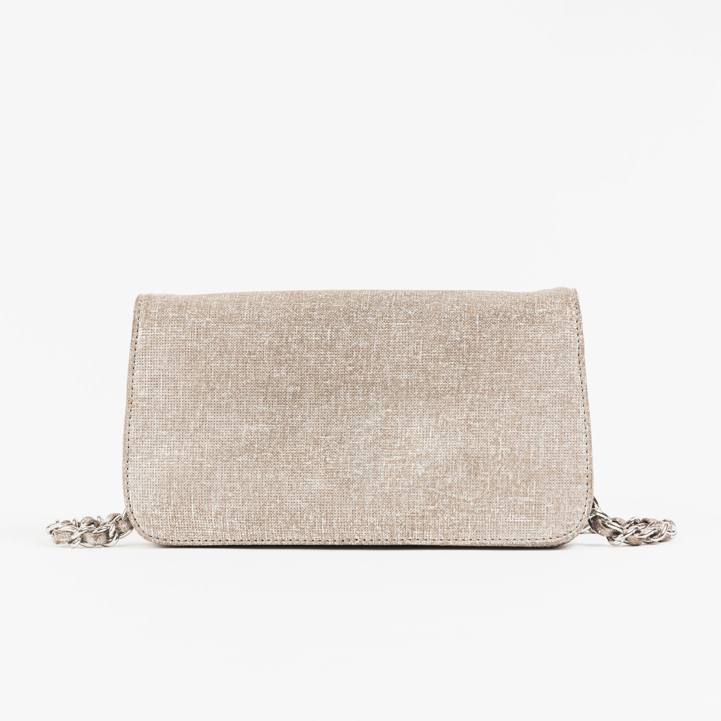 Silver Chain Shoulder Bag