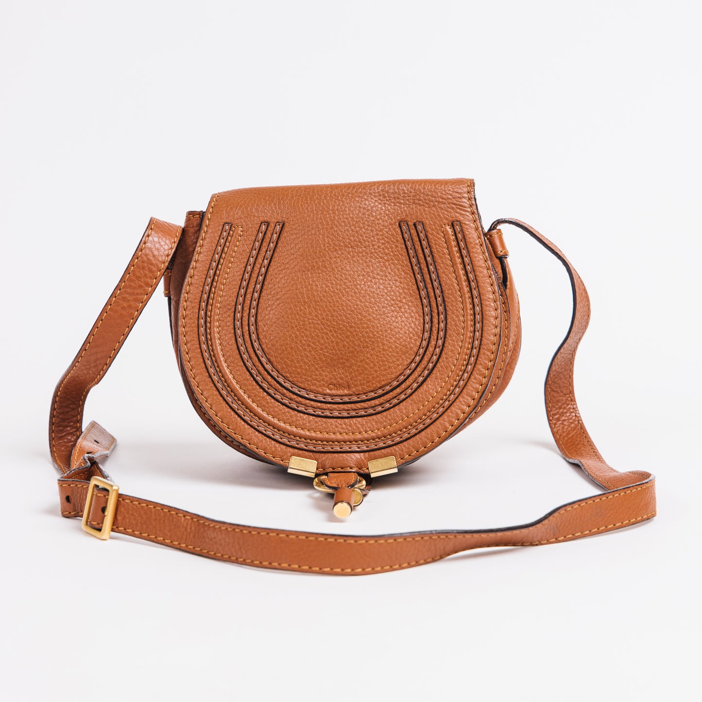 Marcie Small Leather Shoulder Bag