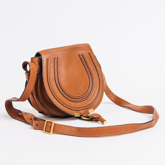 Marcie Small Leather Shoulder Bag