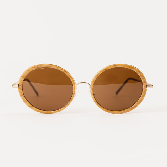 Wood Frame Soho Sunglasses