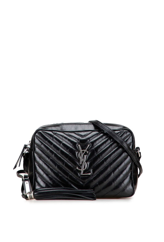 Lou Shiny Calfskin Bag