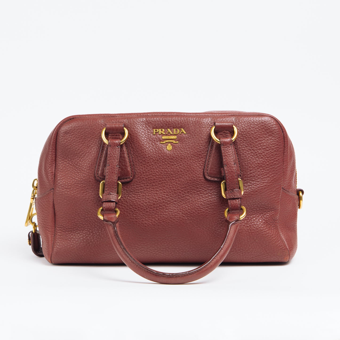 Burgundy Leather Handbag