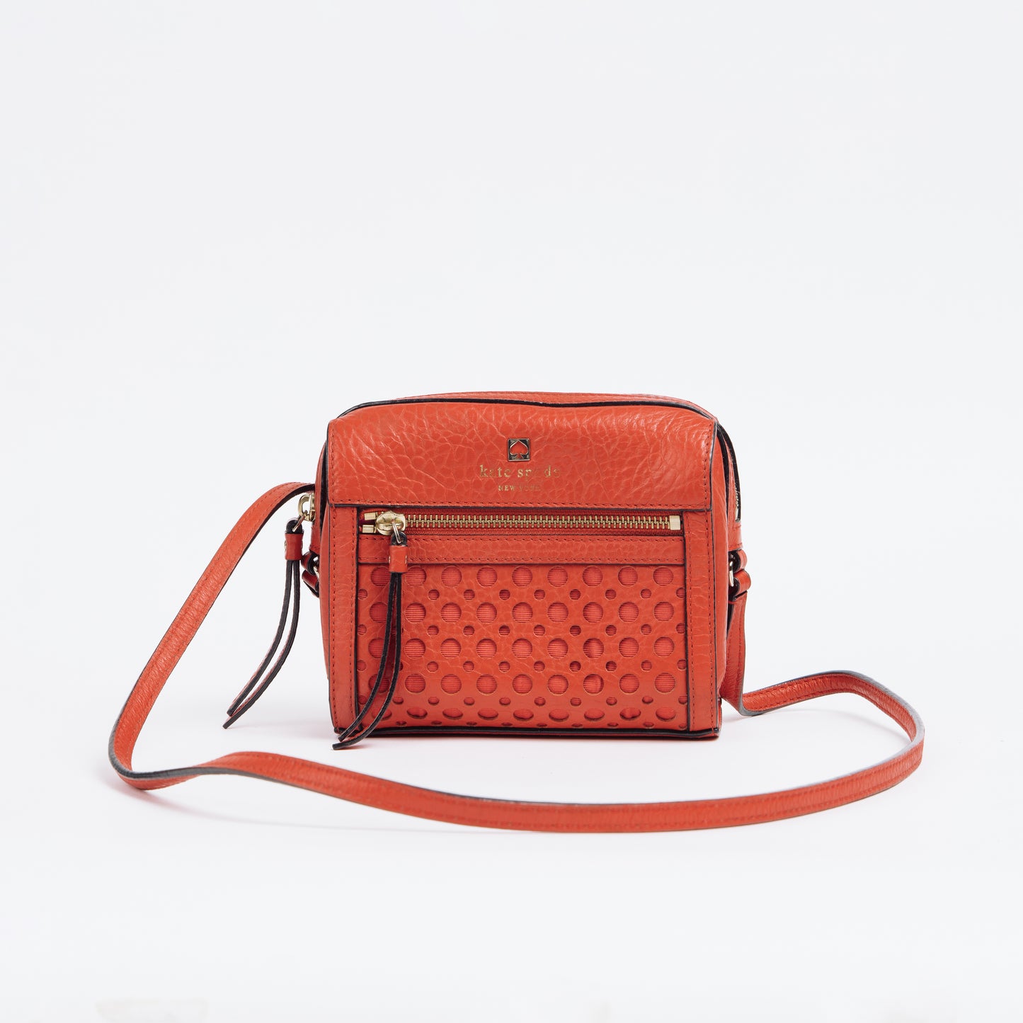 Perri Lane Leather Crossbody Bag