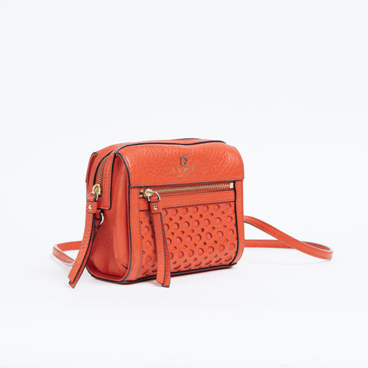 Perri Lane Leather Crossbody Bag