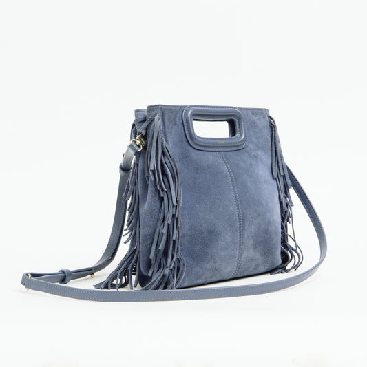 Suede Fringe Bag