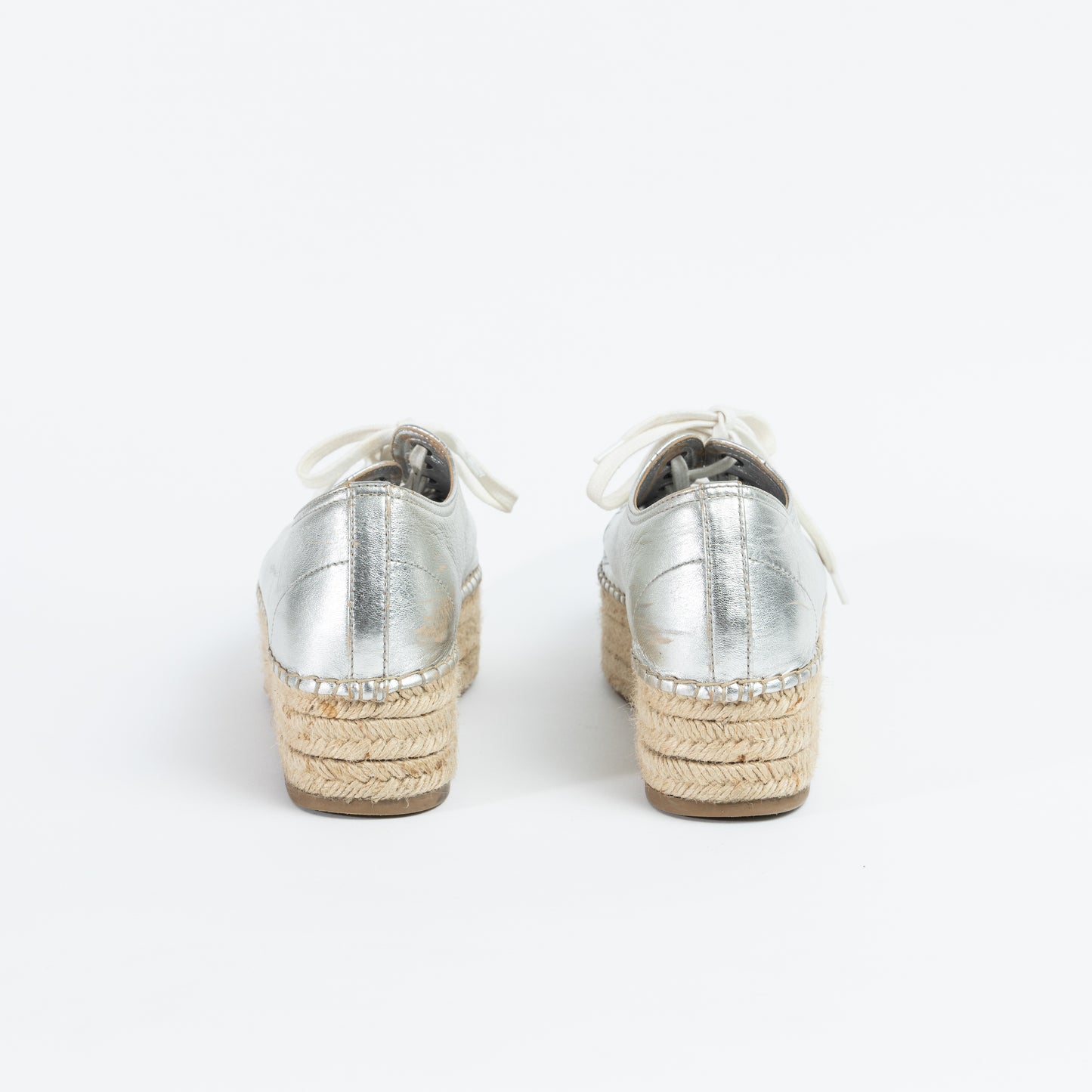 Metallic Espadrille Sneakers