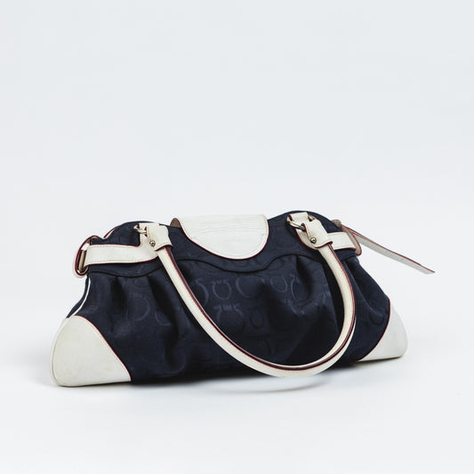 Blue and White Marisa Bag