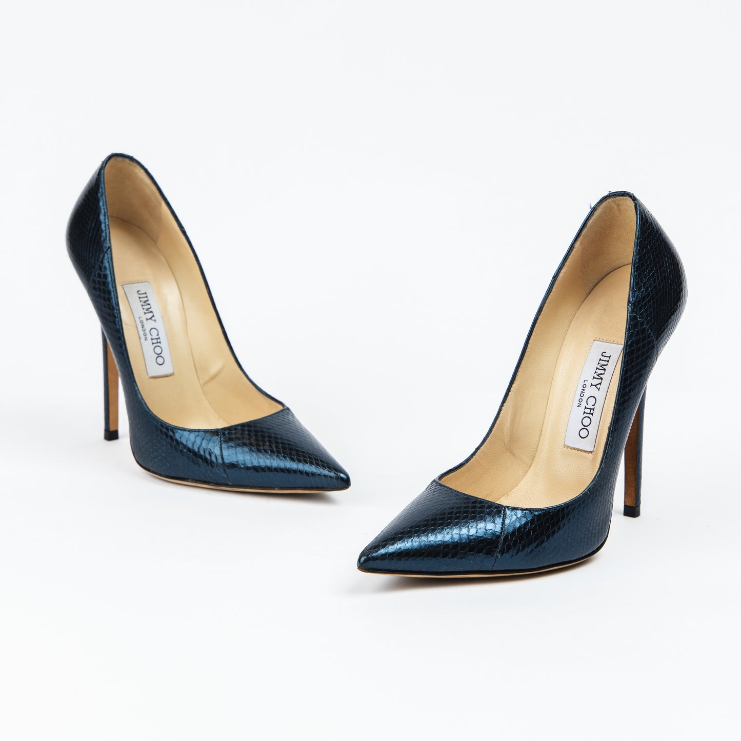 Blue High Heel Pumps