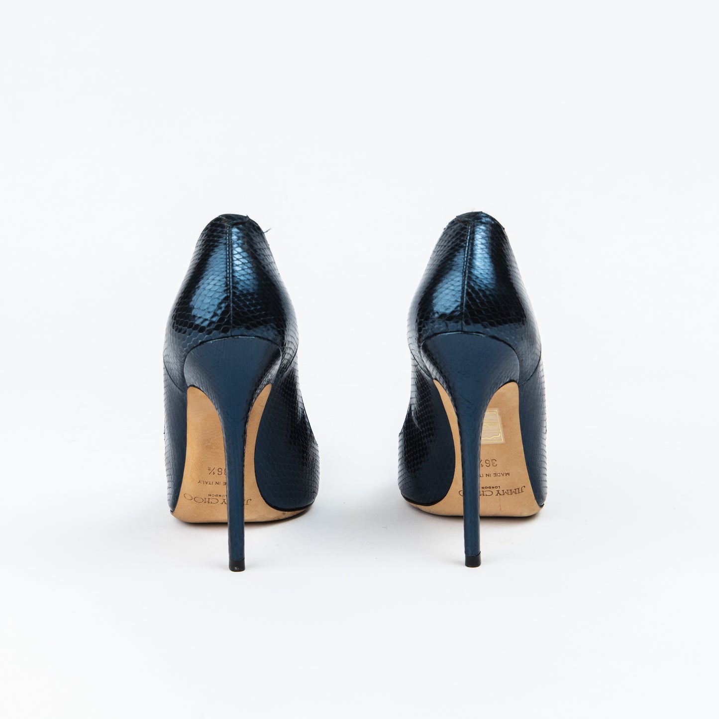 Blue High Heel Pumps