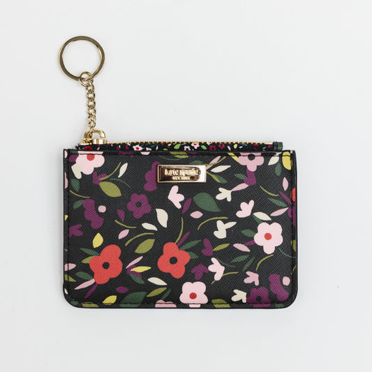 Floral Cardholder with Zip