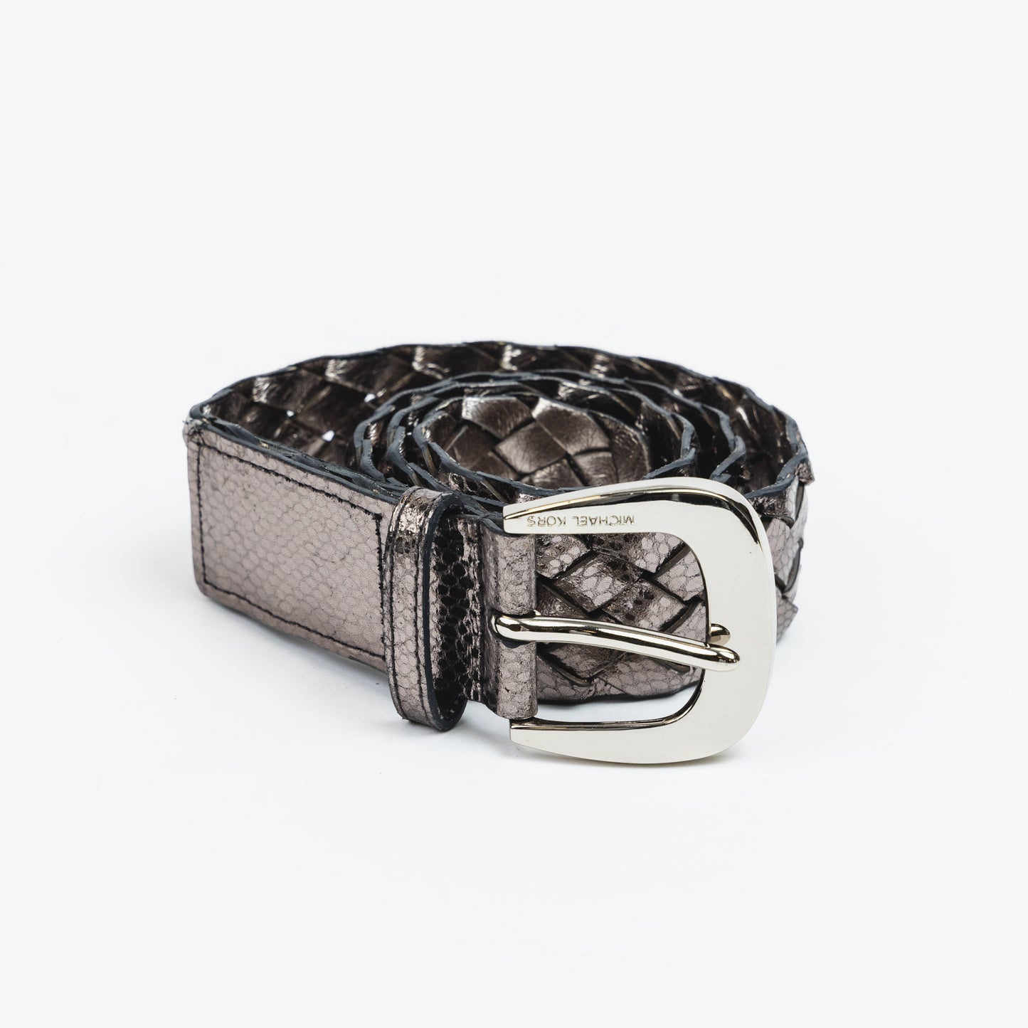 Metallic Braided Belt