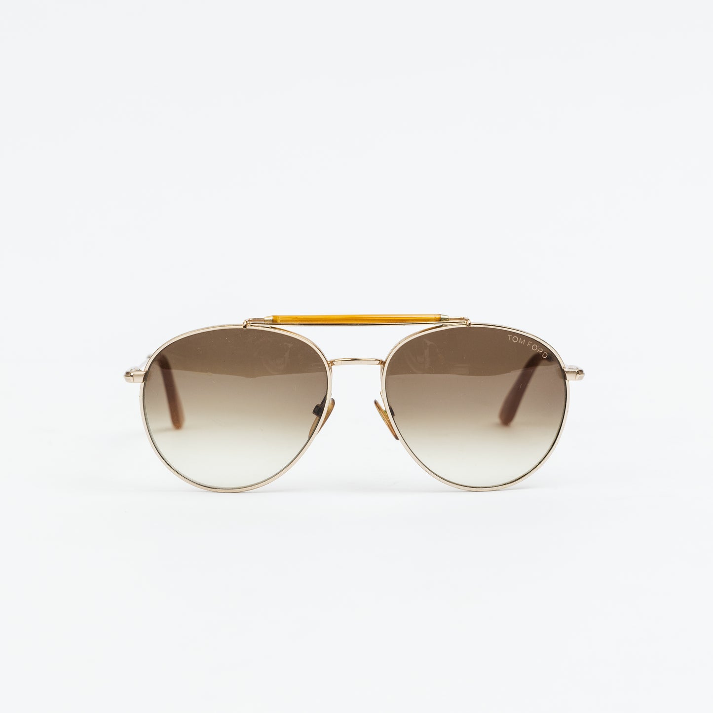 Yellow Aviator Sunglasses