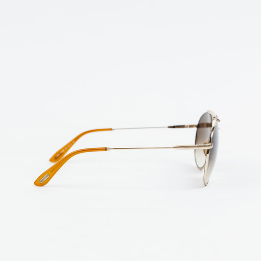 Yellow Aviator Sunglasses