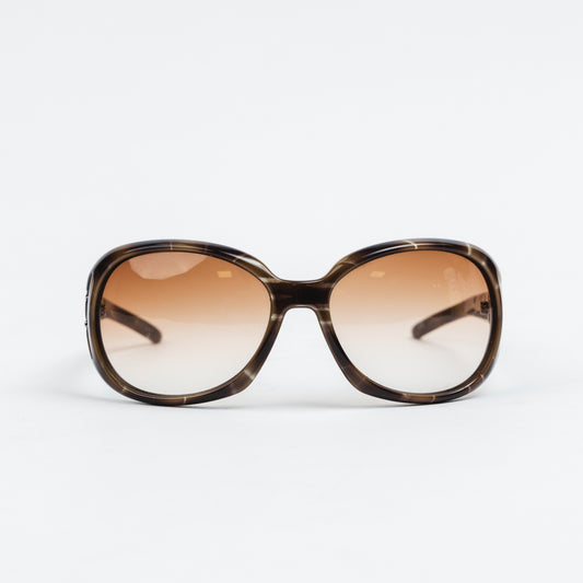 Brown Square Sunglasses